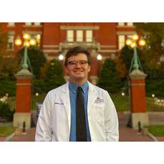 School of Medicine student Andy Lancaster