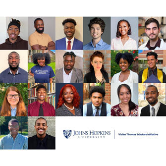 Inaugural Johns Hopkins Vivien Thomas Scholars cohort