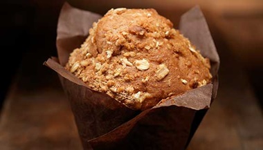 carrot oat bran muffin