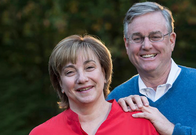 June and David Trone