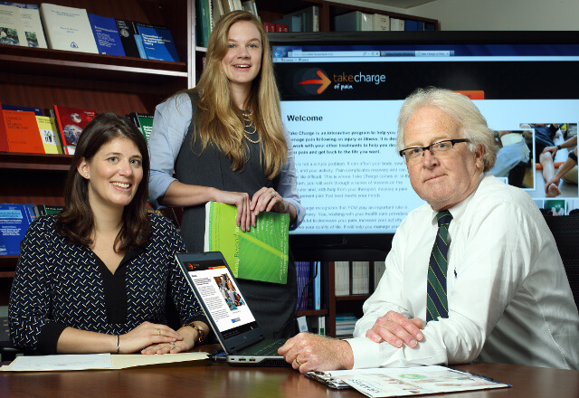 Doctors from the rehabilitation psychology team