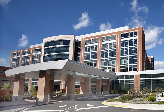 Front entrance of Sibley's new building