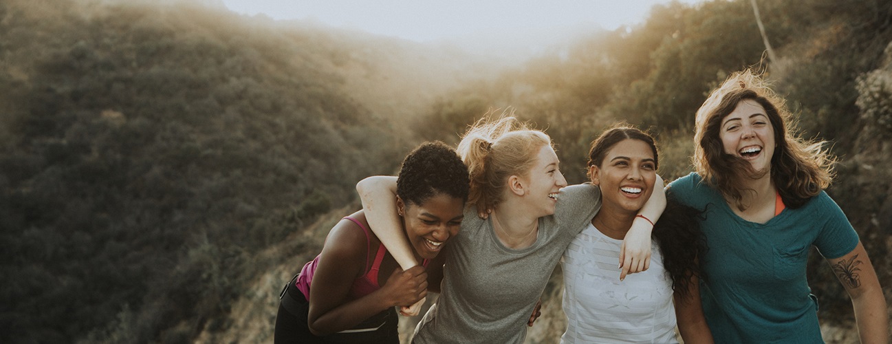 a group of women