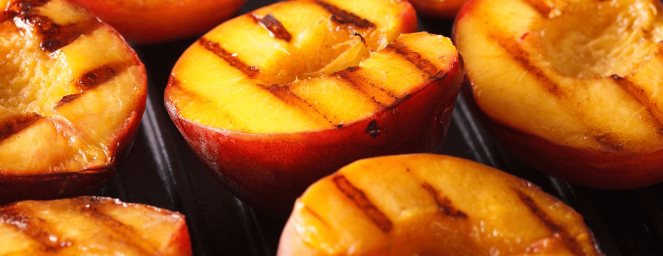 grilled peaches